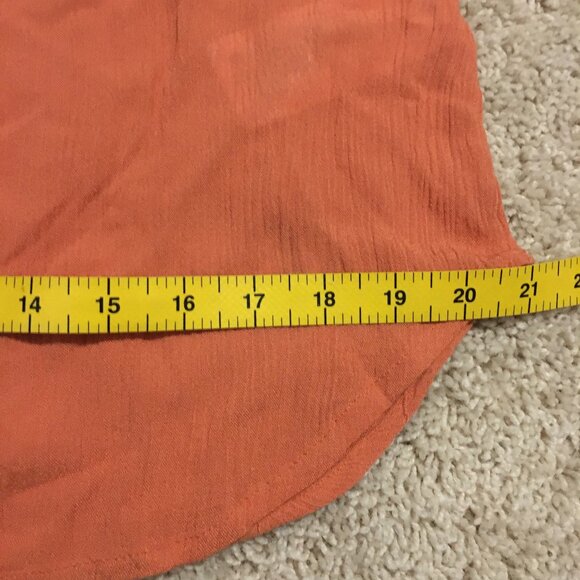 Kaffe Terracotta Orange Blouse - Picture 11 of 13